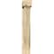 Ekena Millwork Traditional Block Rough Sawn Bracket w/ Offset Brace, Douglas Fir, 6"W x 26"D x 38"H BKT0604X26X38TRA05RDF - alternate 3